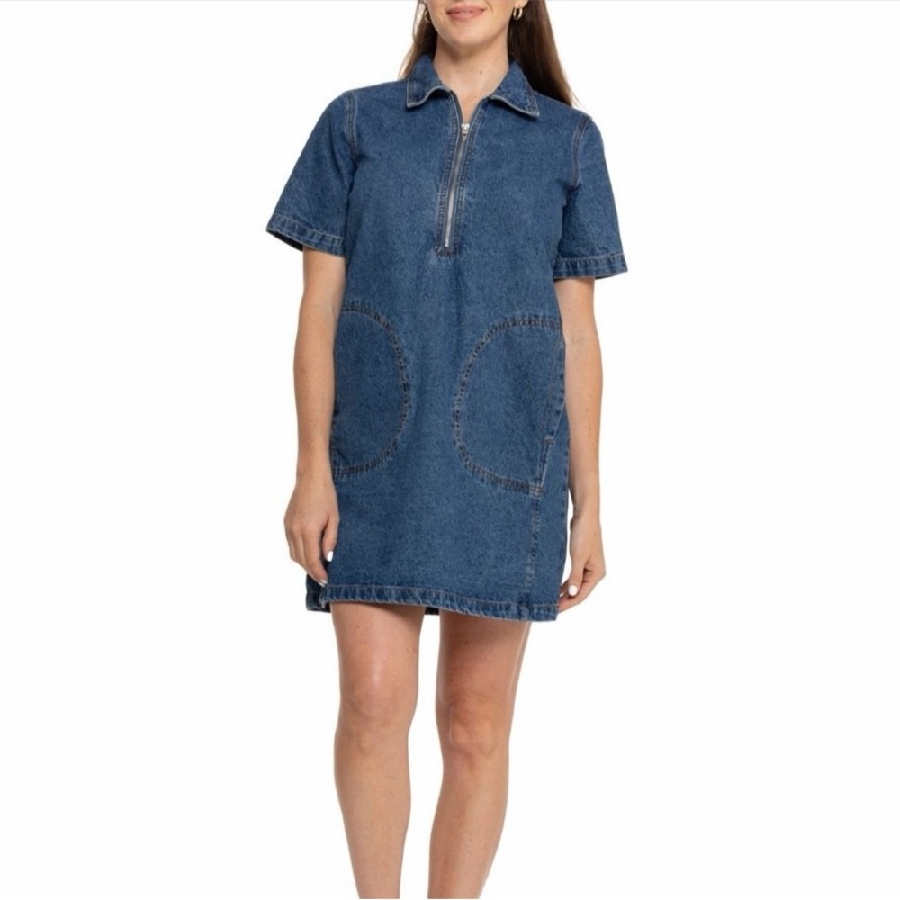 Blank NYC Denim Mini Dress